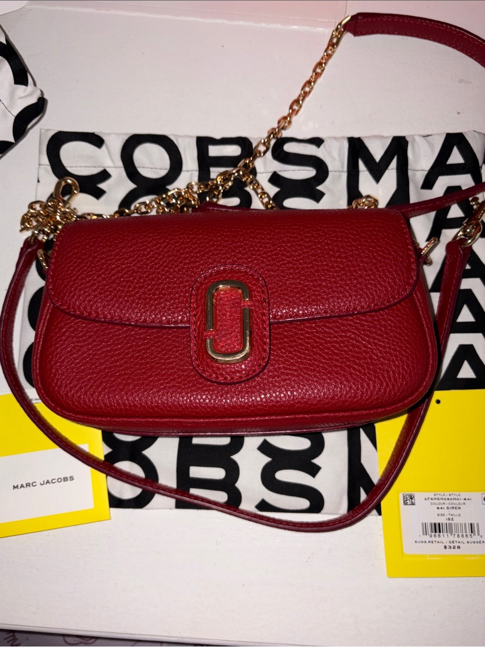 Marc Jacobs Siren Clover Crossbody Shoulder Bag